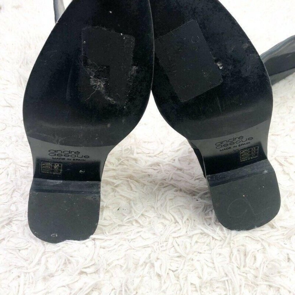 Andre Assous Womens Pelle Chelsea Boots Black Leat - Picture 2 of 5